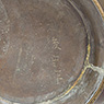 Bronze usubata flower vase (close-up of base), Japan, Edo period, 19th century [thumbnail]