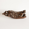 Bamboo Buddha&rsquo;s hand citron (side view 2), China, 19th century [thumbnail]