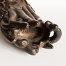Bamboo Buddha&rsquo;s hand citron (end detail), China, 19th century [thumbnail]