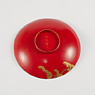 Lacquer sakazuki (sake cup) (underside), Japan, Edo Period, 19th century, signed Shomosai [thumbnail]