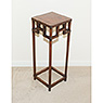 Hardwood and burrwood stand, China, Mid Qing Dynasty, 18th / 19th century [thumbnail]