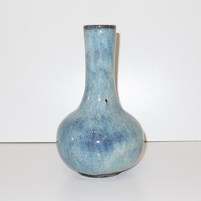 Shiwan blue flamb&eacute; vase, China, early 20th century