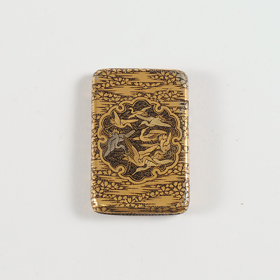 Komai ware vesta case, Japan, Meiji Period, late 19th century