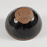 Jian hare's fur tea bowl (View of the base of the bowl), China, Fujian Province, Southern Song/Yuan Dynasty, 13th-15th century [thumbnail]