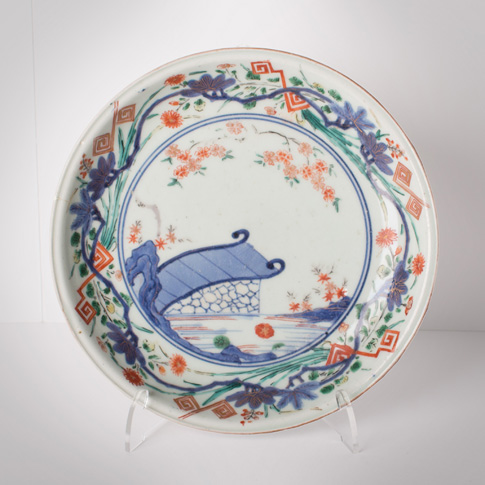 Imari porcelain dish, Japan, Edo period, circa 1690-1720