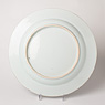 Blue and white porcelain dish (bottom), China, Kangxi, early 18th century [thumbnail]