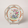 Famille rose porcelain plate, China, Qianlong, mid-late 18th century [thumbnail]