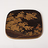Lacquer jubako (stacked food box) (lid), Japan, late Edo / Meiji Period, 19th century [thumbnail]