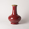 Copper red flamb&eacute; porcelain vase
, China, Qing Dynasty, 19th century [thumbnail]